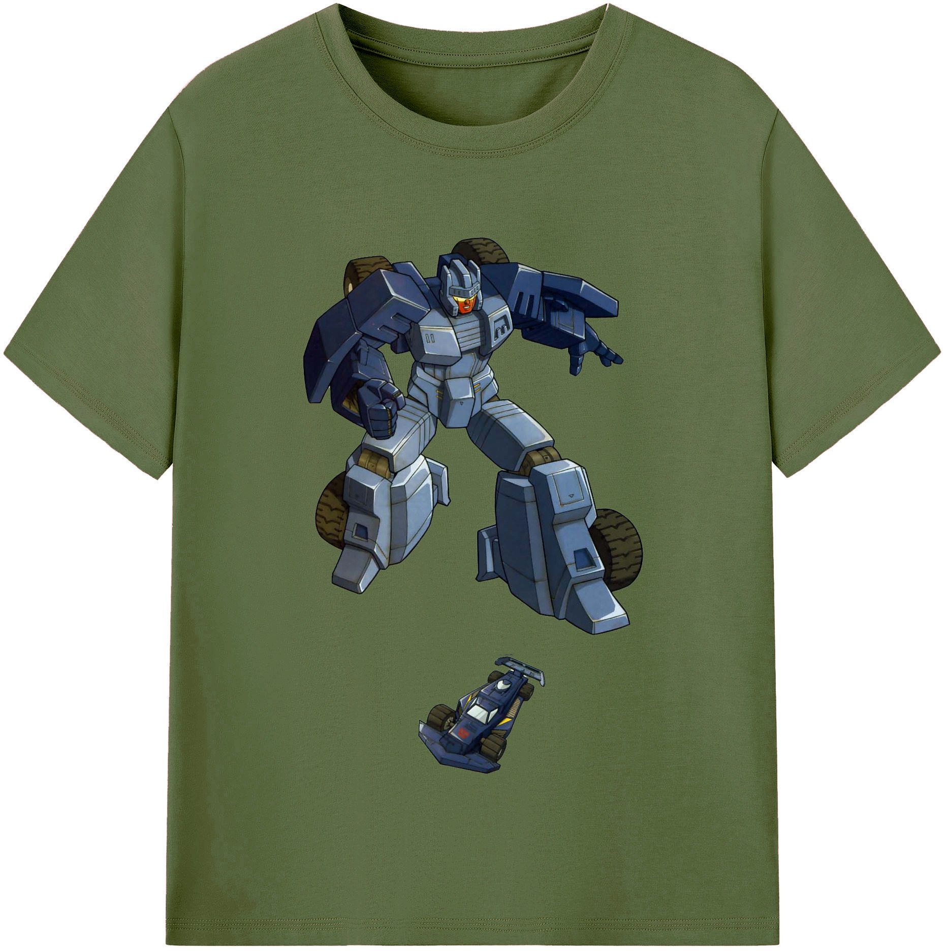 （画像用）  綿100％半袖Tシャツ（フロントプリント）